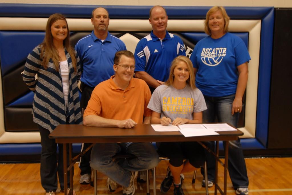 Carpenter signs letter of intent to Cameron University