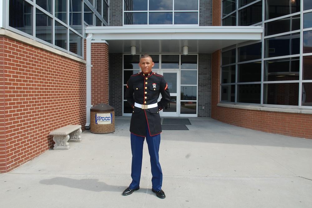 Former graduate seeks career in the Marines