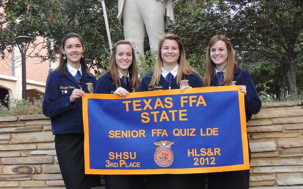 Senior FFA ranks third in state