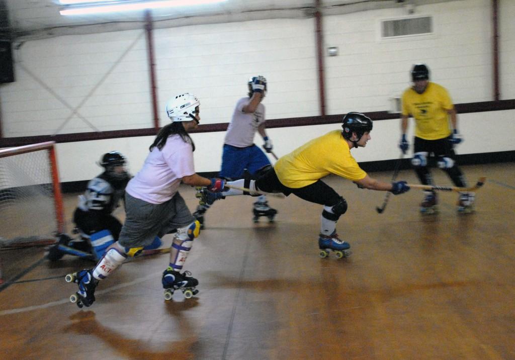 Students participate in county hockey league