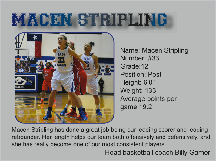 All-Star Athletes -Macen Stripling