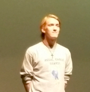 Photo pulled from video done by Brenda Cottrell
Pictured: senior Aidan Cottrell