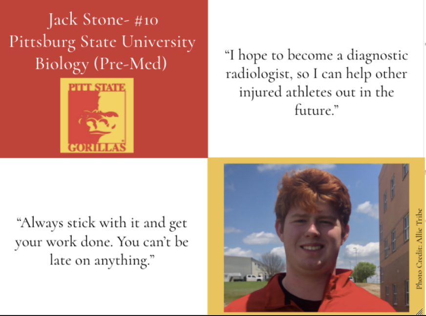 Jack Stone-Top Ten Graduate