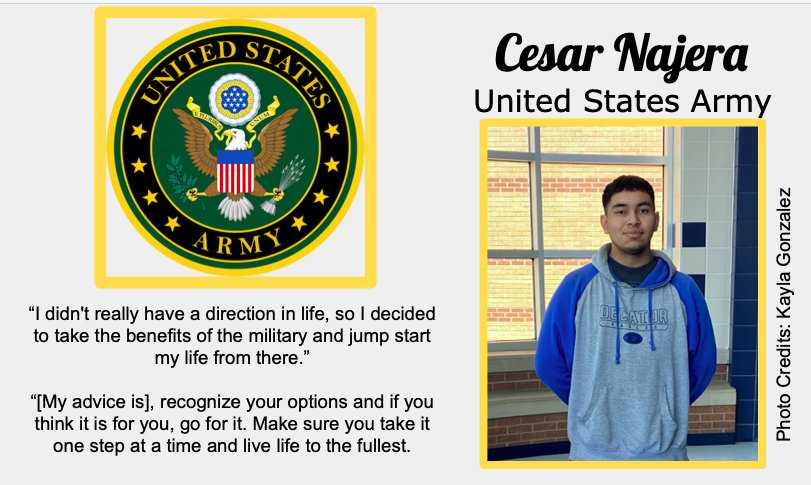 Cesar Najera Signs With US Army