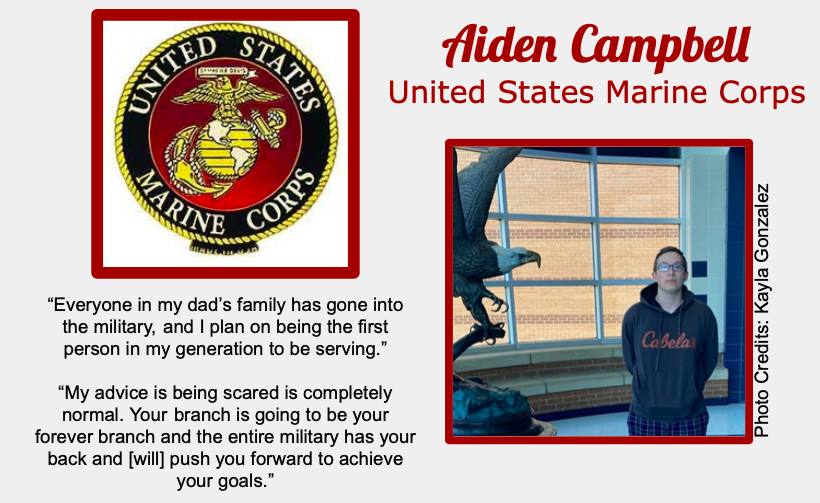 Aiden Campbell Signs With USMC