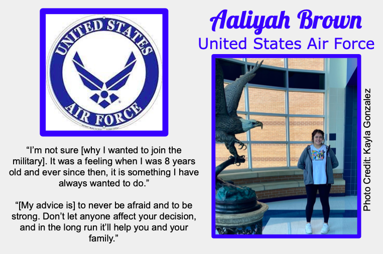 Aaliyah Brown Signs With USAF