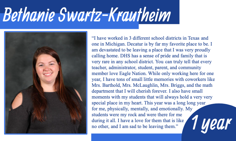 Swartz-Krautheim Says Farewell to DHS