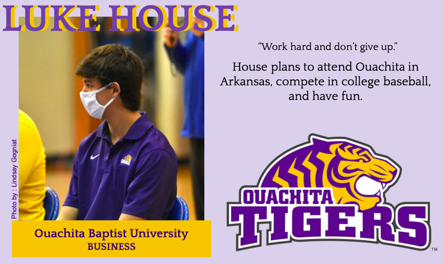 Luke House Signs With Ouachita for Baseball