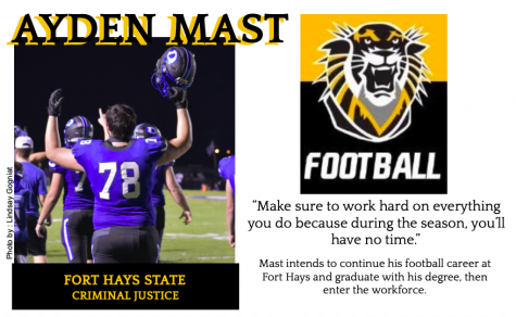 Ayden Mast Signs With Fort Hays for Football