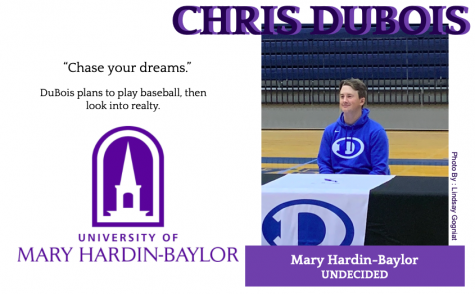 Chris DuBois Signs With Mary Hardin Baylor for Baseball