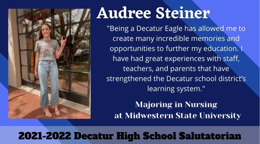 Audree Steiner- 2022 DHS Salutatorian