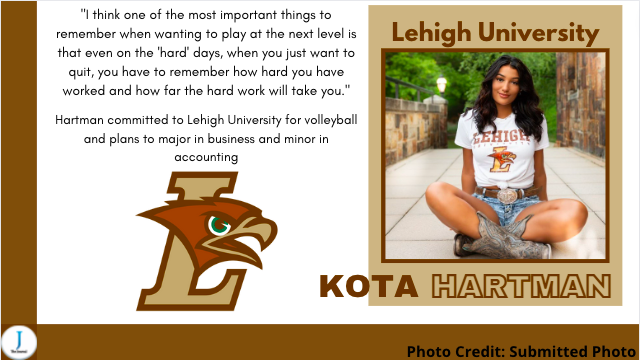 Kota+Hartman+Signs+with+Lehigh+University+for+Volleyball