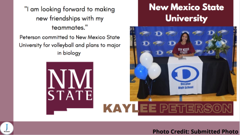 Kaylee Peterson Signs with New Mexico State University for Volleyball