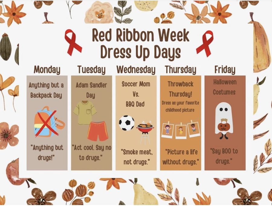 DHS Red Ribbon Week will take place Oct. 24 to Oct. 28.