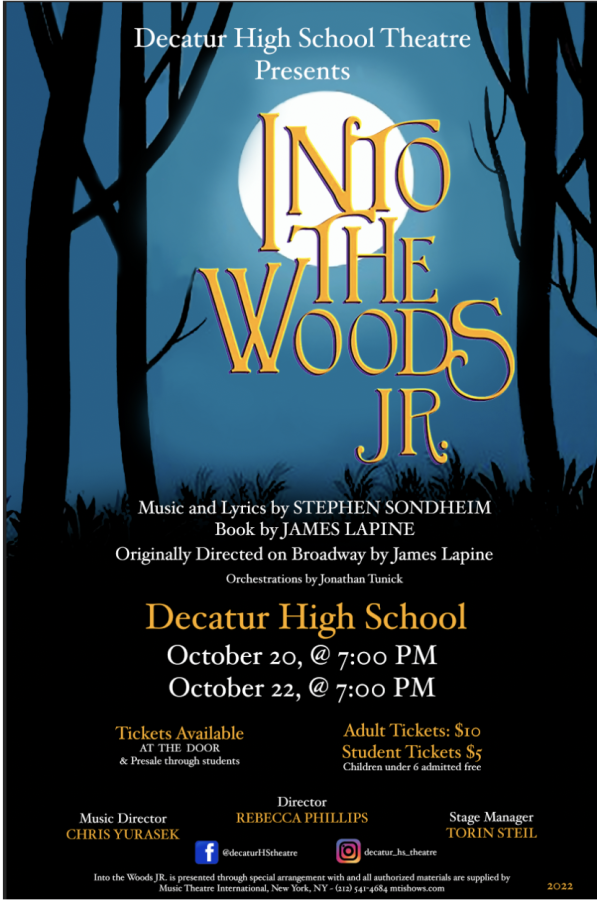 DHS+Theatre+plans+to+take+the+stage+for+their+fall+musical+Into+the+Woods+Jr.