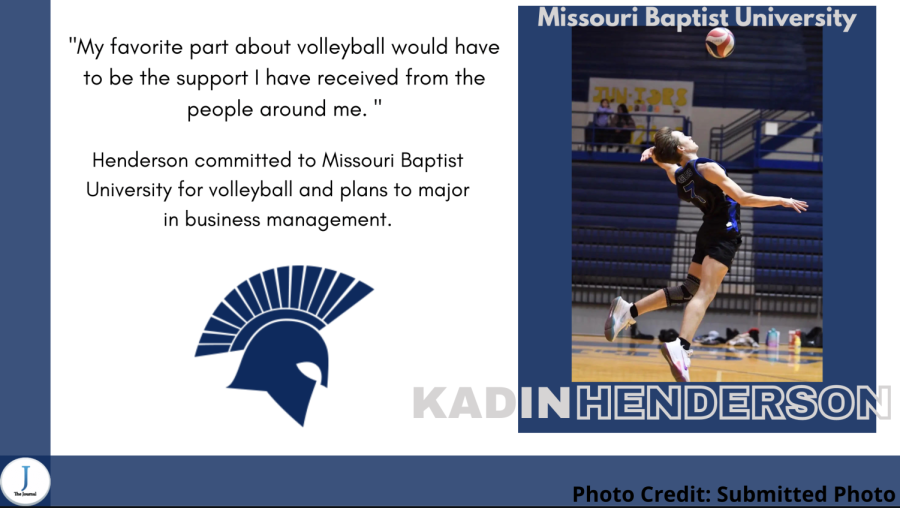 Kadin Henderson Signs with Missouri Baptist University for Volleyball