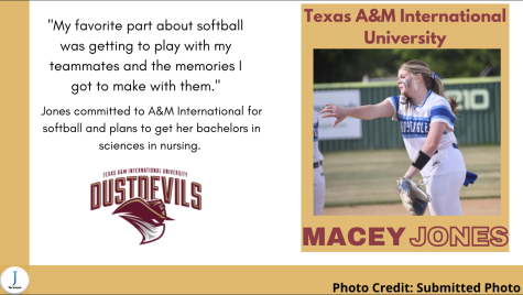 Macey Jones Signs with Texas A&M International University for Softball