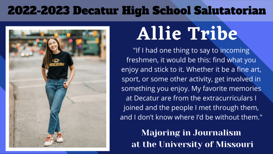 Allie Tribe- Class of 2023 Salutatorian