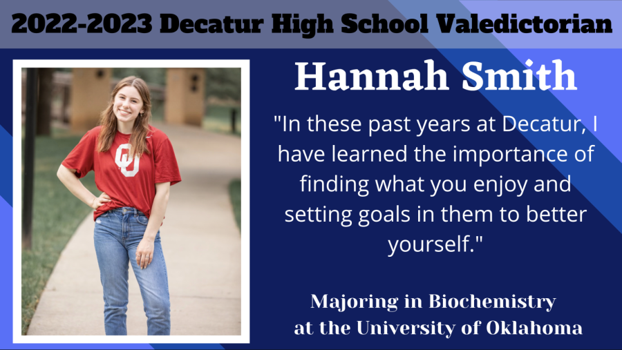 Hannah Smith- Class of 2023 Valedictorian